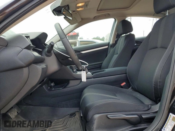 2016 Honda Civic EX-T with VIN 19XFC1F47GE014982, listed as a Copart auction lot 59727615 with 78,492 mi miles and Salvage title. Bid and sale history available at DreamBid. Image 7.