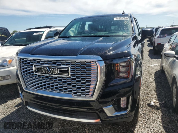 2024 GMC Yukon XL Denali with VIN 1GKS2JKL7RR228753, listed as a Copart auction lot 74196064 with 6,266 mi miles and Salvage Title. Bid and sale history available at carsss.com. Image 5.