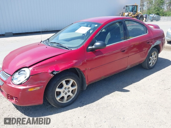 2005 Dodge Neon SXT with VIN 1B3ES56C95D266052, listed as a IAAI auction lot 42154635 with 130,744 mi miles and . Bid and sale history available at carsss.com. Image 2.