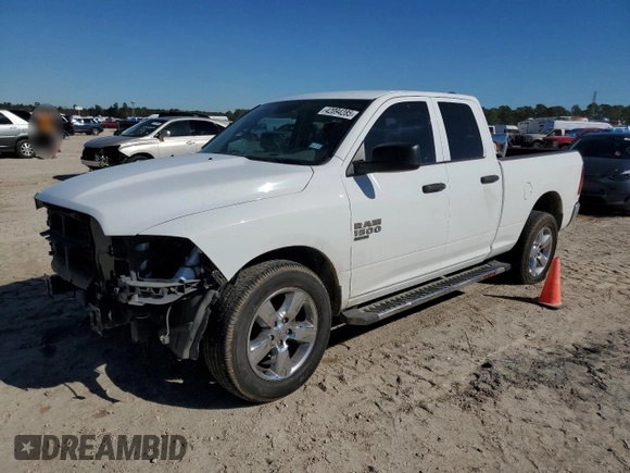 2019 Ram 1500 Classic Tradesman with VIN 1C6RR6FG3KS627939, listed as a Copart auction lot 42094285 with 51,306 mi miles and Salvage Title. Bid and sale history available at carsss.com. Image 1.