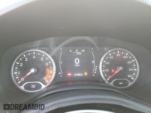 2018 Jeep Renegade Latitude with VIN ZACCJABB6JPG90511, listed as a Copart auction lot 52104325 with 61,986 mi miles and Salvage Title. Bid and sale history available at carsss.com. Image 9.