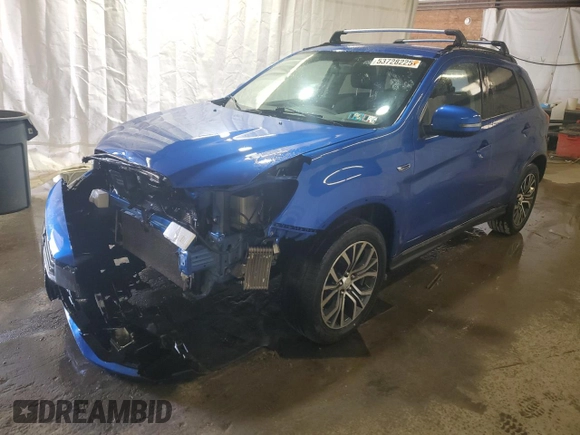 2017 Mitsubishi Outlander Sport ES 2.0 with VIN JA4AR3AU3HZ011170, listed as a Copart auction lot 53728225 with 112,306 mi miles and Salvage Title. Bid and sale history available at carsss.com. Image 1.