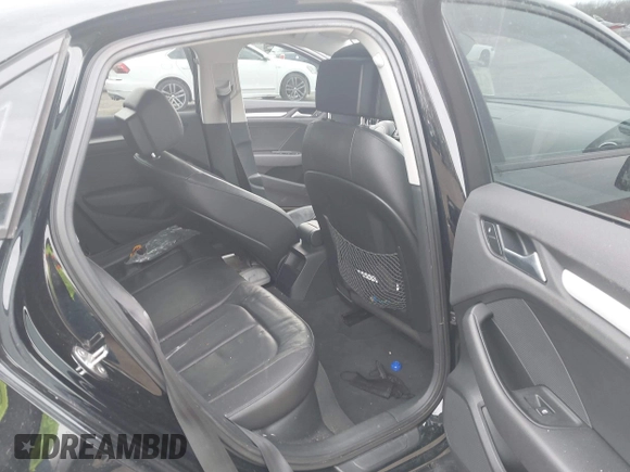 2015 Audi A3 1.8T Premium with VIN WAUACGFF5F1009468, listed as a IAAI auction lot 41697638 with 1 mi miles. Bid and sale history available at carsss.com. Image 8.