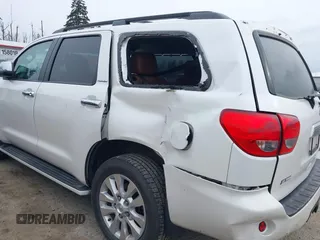 2017 Toyota Sequoia Platinum with VIN 5TDDY5G11HS150228, listed as a IAAI auction lot 41756057 with 57,727 mi miles. Bid and sale history available at carsss.com. Image 6.