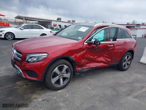2018 Mercedes-Benz GLC with VIN WDC0G4JB9JV112913, listed as a IAAI auction lot 41783710 with 21,045 mi miles. Bid and sale history available at carsss.com. Image 14.