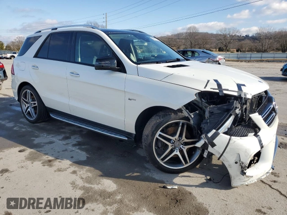 2018 Mercedes-Benz GLE 43 AMG with VIN 4JGDA6EB9JB025525, listed as a Copart auction lot 86978854 with 20,988 mi miles and Salvage Title. Bid and sale history available at DreamBid. Image 4.