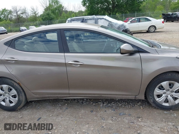 2016 Hyundai Elantra SE with VIN 5NPDH4AE8GH751419, listed as a IAAI auction lot 42547465 with 122,476 mi miles and . Bid and sale history available at DreamBid. Image 13.