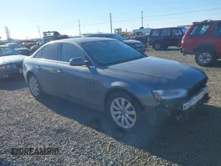 2013 Audi A4 Premium with VIN WAUAFAFL5DN030711, listed as a IAAI auction lot 41436768 with 221,512 mi miles. Bid and sale history available at carsss.com. Image 1.