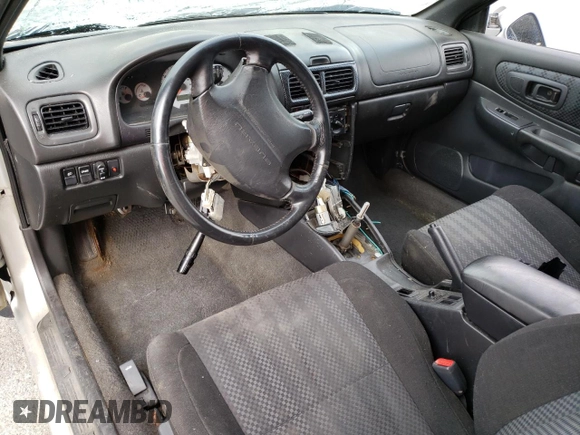 2001 Subaru Impreza RS with VIN JF1GM67571G400479, listed as a Copart auction lot 62473004 with Not provided miles and Clean title. Bid and sale history available at DreamBid. Image 8.