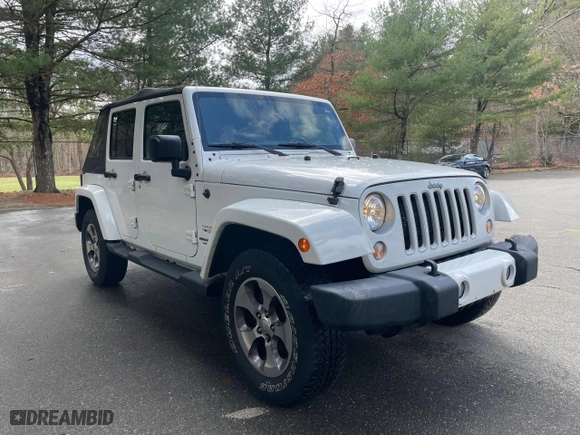 2016 Jeep Wrangler Unlimited 75th Anniversary with VIN 1C4BJWEG5GL215915, listed as a Copart auction lot 52680895 with 143,836 mi miles and Clean Title. Bid and sale history available at carsss.com. Image 1.