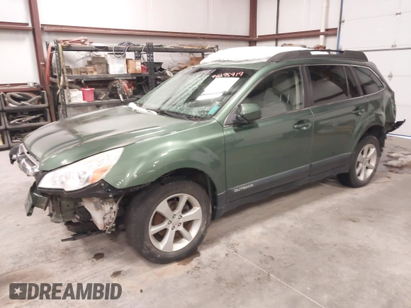 2013 Subaru Outback 2.5i Premium with VIN 4S4BRCCC0D1295764, listed as a IAAI auction lot 41295919 with 143,073 mi miles. Bid and sale history available at carsss.com. Image 19.