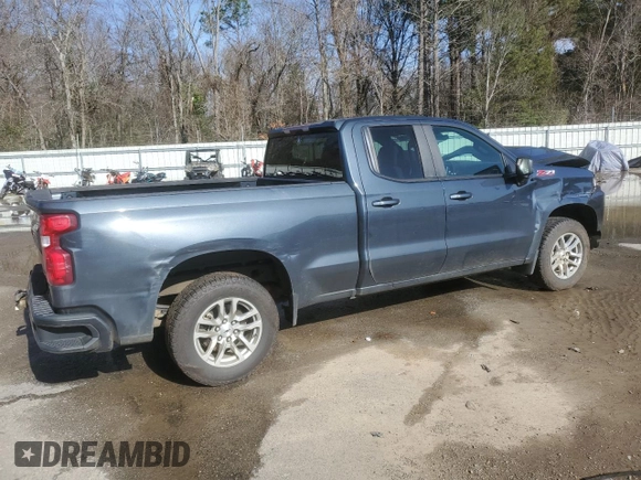 2019 Chevrolet Silverado 1500 RST with VIN 1GCRYEEDXKZ177954, listed as a Copart auction lot 47392845 with 151,589 mi miles and Salvage Title. Bid and sale history available at DreamBid. Image 3.