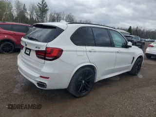 2015 BMW X5 xDrive35i z VIN 5UXKR0C55F0P14686, wystawiony jako Copart lot #54490445 z przebiegiem 160 743 mil mil oraz Czysty tytuł • Clean title. Historia ofert i sprzedaży dostępna na DreamBid. Obrazek 3.