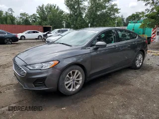2020 Ford Fusion SE z VIN 3FA6P0HD9LR165097, wystawiony jako Copart lot #64511705 z przebiegiem 44 336 mil mil oraz Szkoda całkowita • Salvage title. Historia ofert i sprzedaży dostępna na DreamBid. Obrazek 1.