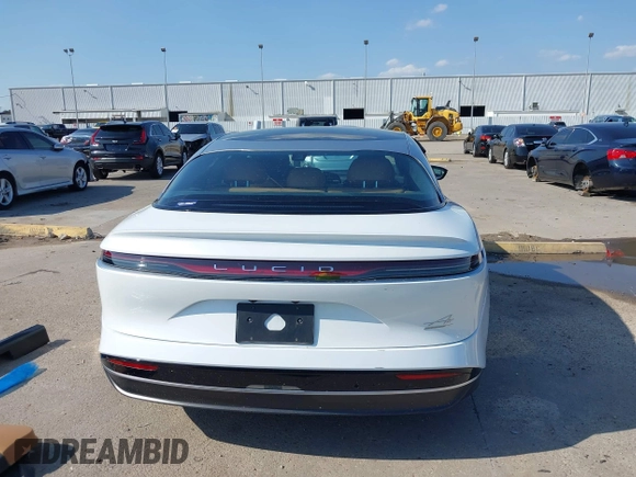 2022 Lucid Air Grand Touring with VIN 50EA1GBA5NA001268, listed as a IAAI auction lot 41866289 with 7,498 mi miles. Bid and sale history available at carsss.com. Image 17.