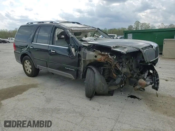 2004 Lincoln Navigator Luxury with VIN 5LMFU28R54LJ09239, listed as a Copart auction lot 55141205 with Not provided miles and Salvage title. Bid and sale history available at DreamBid. Image 15.