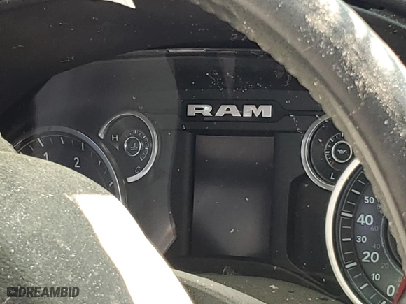 2020 Ram 2500 Big Horn with VIN 3C6UR5DL1LG115318, listed as a Copart auction lot 77045494 with 0 mi miles and Salvage Title. Bid and sale history available at carsss.com. Image 9.