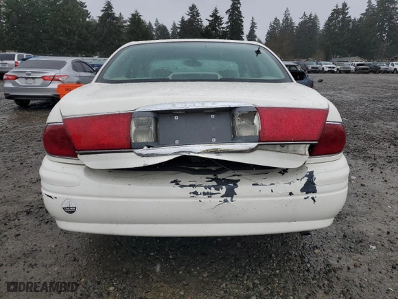 2002 Buick LeSabre Custom with VIN 1G4HP54K824186370, listed as a Copart auction lot 50395435 with 0 miles and Salvage Title. Bid and sale history available at carsss.com. Image 6.