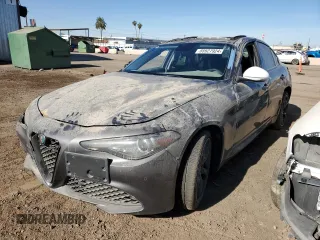 2019 Alfa Romeo Giulia Ti Sport with VIN ZARFANBN2K7607241, listed as a Copart auction lot 85927924 with 0 mi miles and Clean Title. Bid and sale history available at carsss.com. Image 1.