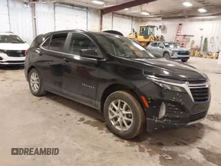 2022 Chevrolet Equinox LT with VIN 3GNAXUEV7NL126806, listed as a IAAI auction lot 41131317 with 26,980 mi miles and . Bid and sale history available at DreamBid. Image 1.