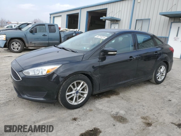 2015 Ford Focus SE with VIN 1FADP3F21FL366618, listed as a Copart auction lot 48714015 with 172,776 mi miles and Salvage Title. Bid and sale history available at DreamBid. Image 1.