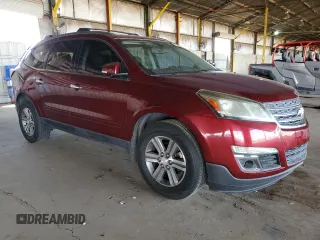 2015 Chevrolet Traverse LT with VIN 1GNKRGKD8FJ280283, listed as a Copart auction lot 54553215 with 103,515 mi miles and Salvage Title. Bid and sale history available at carsss.com. Image 4.