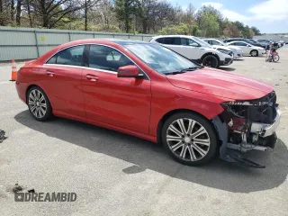 2018 Mercedes-Benz CLA 250 with VIN WDDSJ4GB3JN515220, listed as a Copart auction lot 53488884 with Not Provided miles and . Bid and sale history available at DreamBid. Image 4.