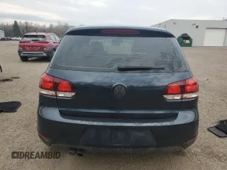 2010 Volkswagen Golf with VIN WVWAA7AJ5AW241990, listed as a Copart auction lot 53784235 with 347,394 mi miles and Salvage title. Bid and sale history available at DreamBid. Image 6.