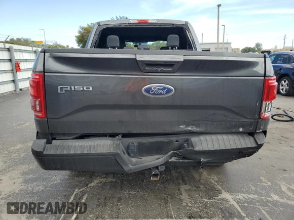 2015 Ford F-150 XLT with VIN 1FTEW1EP9FFB46015, listed as a Copart auction lot 46053995 with 113,883 mi miles and Salvage Title. Bid and sale history available at carsss.com. Image 6.