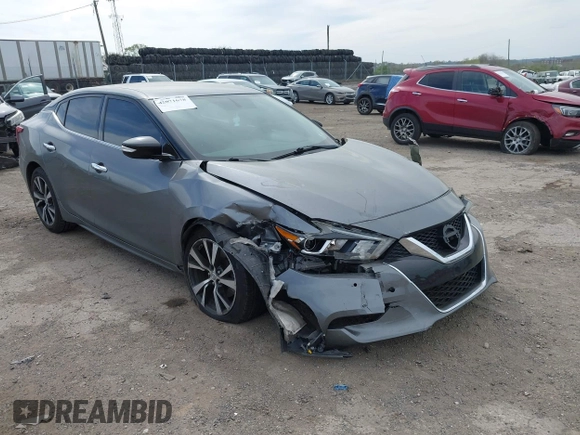 2018 Nissan Maxima SV with VIN 1N4AA6AP4JC377985, listed as a IAAI auction lot 42071678 with 104,326 mi miles and . Bid and sale history available at DreamBid. Image 16.