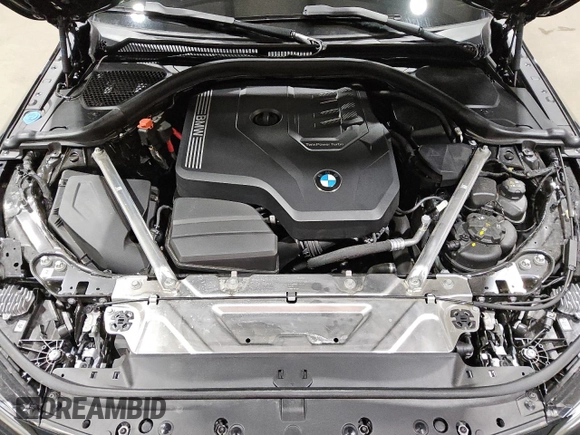 2024 BMW 4 Series 430i xDrive with VIN WBA43AT02RCR77255, listed as a Copart auction lot 49742745 with 17,944 mi miles and Clean Title. Bid and sale history available at carsss.com. Image 11.