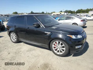 2016 Land Rover Range Rover Sport Dynamic with VIN SALWR2EF6GA556268, listed as a Copart auction lot 61157955 with 95,490 mi miles and Clean title. Bid and sale history available at DreamBid. Image 4.