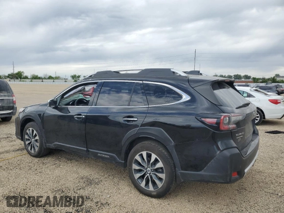 2023 Subaru Outback Touring XT with VIN 4S4BTGPD8P3190670, listed as a Copart auction lot 57247325 with 25,275 mi miles and Salvage title. Bid and sale history available at DreamBid. Image 2.