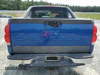 2004 Chevrolet Avalanche with VIN 3GNEC12T24G107067, listed as a Copart auction lot 59459335 with 192,437 mi miles and Salvage title. Bid and sale history available at DreamBid. Image 6.