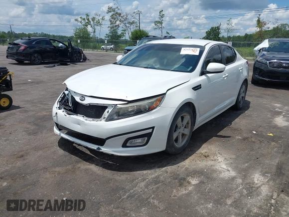 2015 Kia Optima LX with VIN KNAGM4A76F5639319, listed as a IAAI auction lot 42552130 with 207,006 mi miles and . Bid and sale history available at DreamBid. Image 17.
