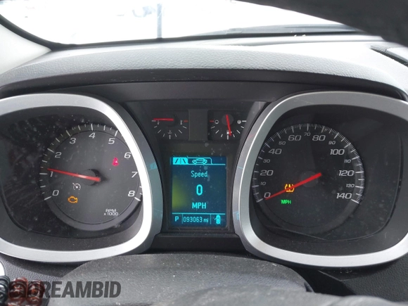 2014 Chevrolet Equinox LTZ with VIN 2GNFLHE36E6176303, listed as a IAAI auction lot 41577154 with 93,063 mi miles. Bid and sale history available at carsss.com. Image 7.
