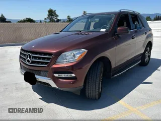 2013 Mercedes-Benz M 350 with VIN 4JGDA5HBXDA248382, listed as a Copart auction lot 64907025 with 163,683 mi miles and Clean title. Bid and sale history available at DreamBid. Image 2.