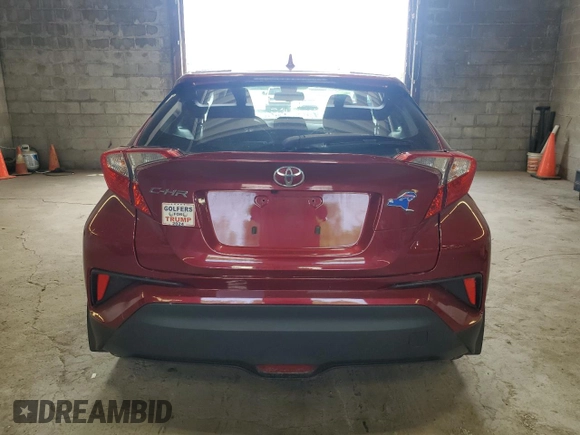 2018 Toyota C-HR XLE with VIN NMTKHMBX7JR032119, listed as a Copart auction lot 61007975 with 100,093 mi miles and Salvage title. Bid and sale history available at DreamBid. Image 6.