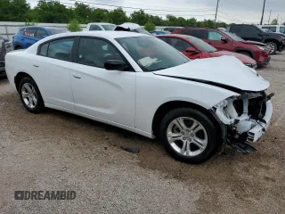 2023 Dodge Charger SXT with VIN 2C3CDXBG3PH563638, listed as a Copart auction lot 52864805 with 55,556 mi miles and Non Repairable. Bid and sale history available at DreamBid. Image 4.