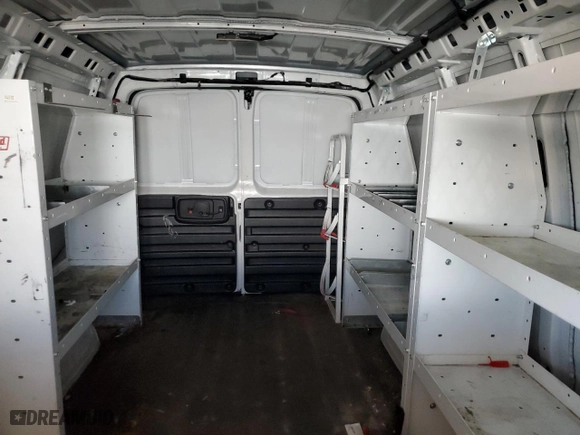 2020 GMC Savana Cargo Van with VIN 1GTW7AFP1L1148544, listed as a Copart auction lot 77503334 with 125,497 mi miles and Clean Title. Bid and sale history available at carsss.com. Image 10.