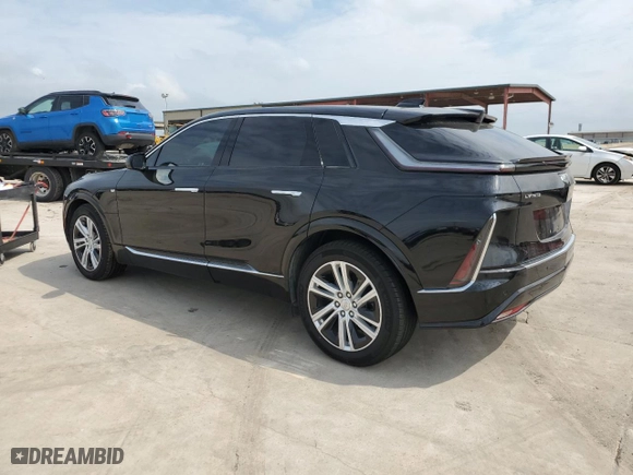 2024 Cadillac LYRIQ Tech with VIN 1GYKPMRK4RZ110214, listed as a Copart auction lot 68980664 with 0 mi miles and Salvage Title. Bid and sale history available at carsss.com. Image 2.