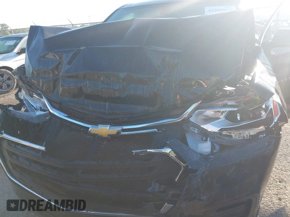 2020 Chevrolet Traverse LS with VIN 1GNERFKW8LJ204213, listed as a IAAI auction lot 42209011 with 156,336 mi miles and . Bid and sale history available at DreamBid. Image 10.