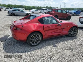 2020 Mazda MX-5 Miata Grand Touring z VIN JM1NDAM70L0414102, wystawiony jako Copart lot #55261575 z przebiegiem 70 157 mil mil oraz Szkoda całkowita • Salvage title. Historia ofert i sprzedaży dostępna na DreamBid. Obrazek 3.
