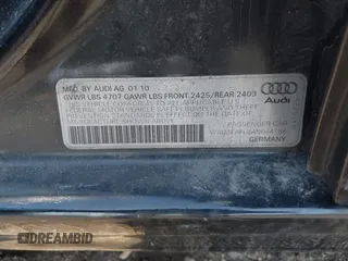 2010 Audi A4 2.0T Premium with VIN WAUAFAFL3AN044196, listed as a IAAI auction lot 41802119 with 101,253 mi miles. Bid and sale history available at carsss.com. Image 9.
