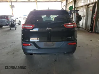 2017 Jeep Cherokee Sport with VIN 1C4PJLAB0HW592165, listed as a Copart auction lot 65184645 with 154,315 mi miles and Clean title. Bid and sale history available at DreamBid. Image 6.