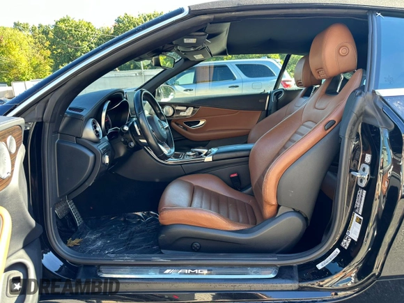 2017 Mercedes-Benz C 43 AMG with VIN WDDWK6EB8HF541457, listed as a Copart auction lot 73664584 with 133,312 mi miles and Clean title. Bid and sale history available at DreamBid. Image 8.