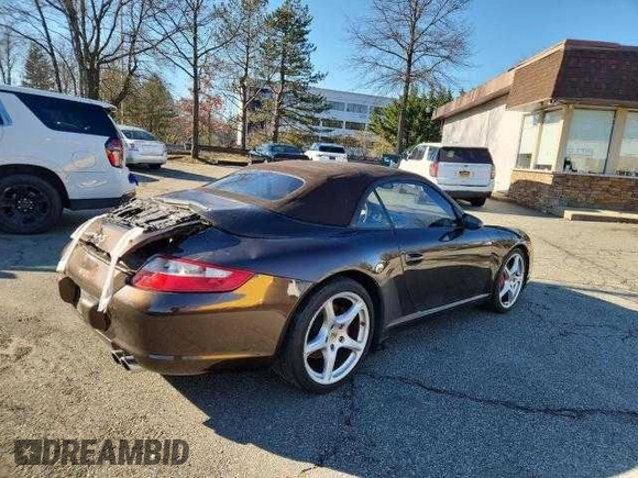 2008 Porsche 911 Carrera S with VIN WP0CB299X8S777239, listed as a Copart auction lot 42725635 with 27,006 mi miles and Clean Title. Bid and sale history available at DreamBid. Image 4.