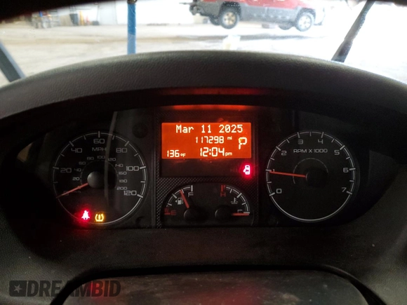2015 Ram ProMaster Cargo with VIN 3C6URVJG7FE511292, listed as a Copart auction lot 48492015 with 117,298 mi miles and Clean Title. Bid and sale history available at carsss.com. Image 9.