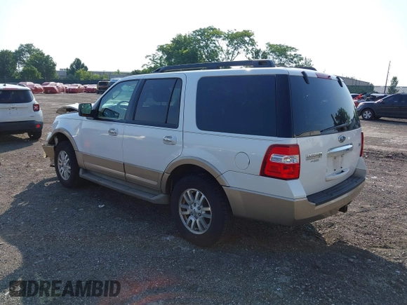 2012 Ford Expedition XLT with VIN 1FMJU1J53CEF10760, listed as a IAAI auction lot 42557609 with 81,996 mi miles and . Bid and sale history available at DreamBid. Image 3.