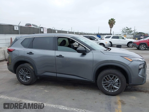 2024 Nissan Rogue S with VIN 5N1BT3AAXRC697600, listed as a IAAI auction lot 42716015 with 28,370 mi miles and . Bid and sale history available at DreamBid. Image 13.